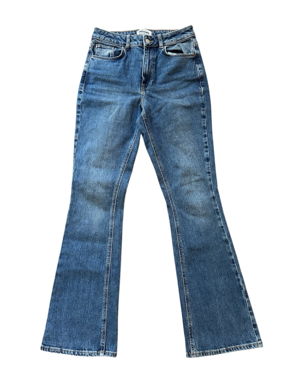New Look Brooke Flare Leg Women’s Jeans size 6 Y2K Tuscan mom flares